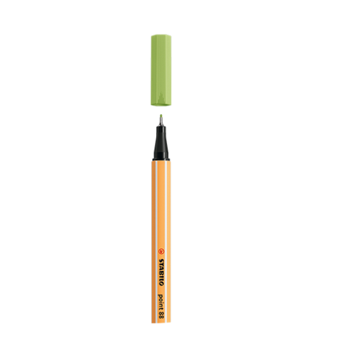 STABILO - ROTULADOR PUNTA FINA POINT 88 0.4MM PISTACHO (Ref.88/34)