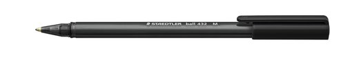 STAEDTLER - BOLIGRAFO 432 MEDIO NEGRO (Ref.432 M-9)