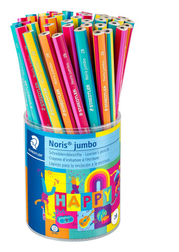 STAEDTLER - BOTE 48 LÁPICES NORIS GRAFITO TRIANGULAR JUMBO (Ref.119 KP48HA)