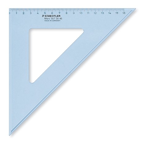 STAEDTLER - ESCUADRA 26 CENTIMETROS (Ref.567 26-45)