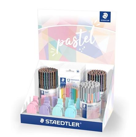 STAEDTLER - EXPOSITOR DE LÁPICES PASTEL LINE CARTÓN SOBREMESA (Ref.61 SCA2 PA)