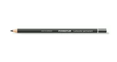 STAEDTLER - LAPIZ toda superf. 108 20 GLASOCHROM NEGRO (Ref.108 20-9)