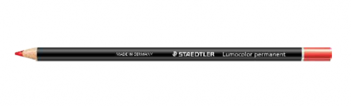 STAEDTLER - LAPIZ toda superf. 108 20 GLASOCHROM ROJO (Ref.108 20-2)