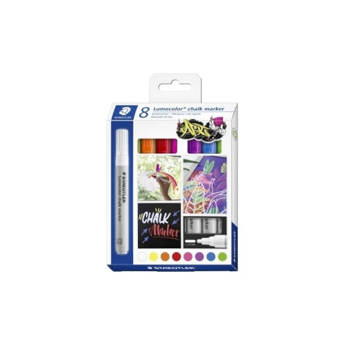 STAEDTLER - ROTUL. CHALK MARKER 344 EST/8 (Ref.344 C8)