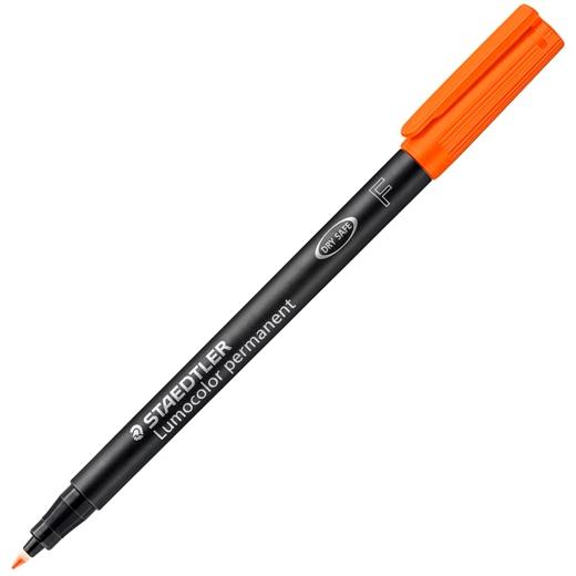 STAEDTLER - ROTULADOR PERMANENTE 318 LUMOCOLOR (F) NARANJA (Ref.318-4)