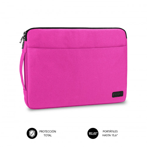 SUBBLIM - Funda Ordenador Urban Laptop Sleeve 15,6" Pink (Ref.SUB-LS-0PS0003)