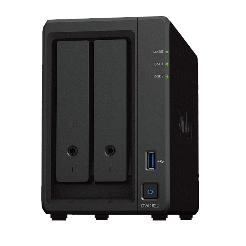 SYNOLOGY - NVR 2Bay 4K IA (Ref.DVA1622)