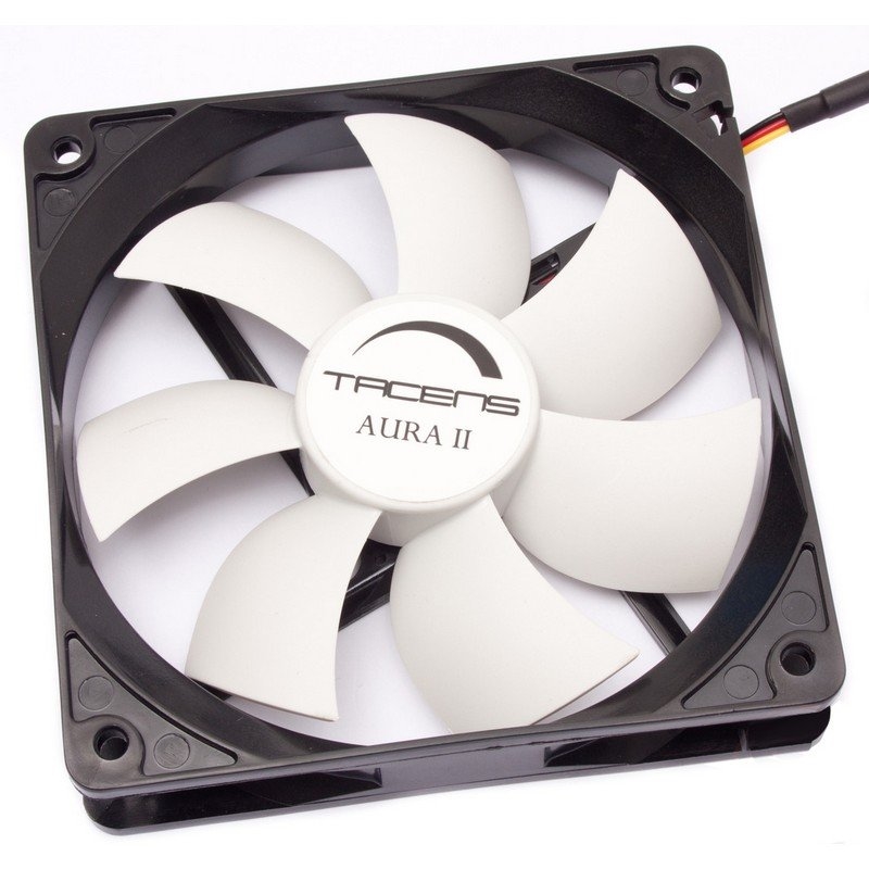 TACENS - AURA II 12CM 12DBA, FLUXUS II BEARING, 60,000HRS, ANTIVIBRATION (Ref.3AURAII12)