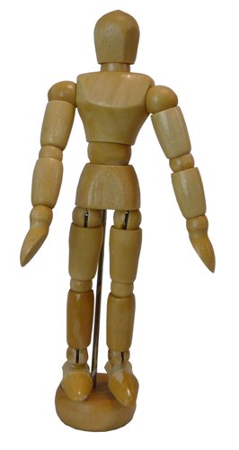 TALENS - MANIQUI DE PINTURA MADERA MASCULINO 14 cm (Ref.93400024)