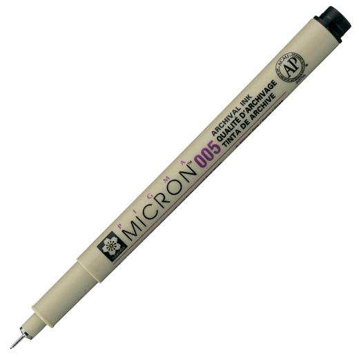 TALENS - SAKURA ROTULADOR PIGMA MICRON 005 0.20MM NEGRO (Ref.XSDK00549)