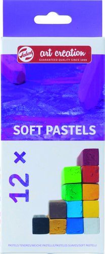 TALENS ART CREATION - CERAS PASTEL SUAVES BARRAS CUADRADAS CAJA de 12 (Ref.9029012M)