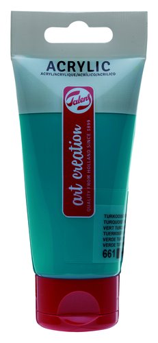 TALENS ART CREATION - PINTURA ACRILICA 75 ml (Tubo) VERDE TURQUESA (Ref.3511661M)