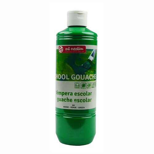TALENS ART CREATION - TEMPERA GOUACHE 500 ml (bote) VERDE (Ref.4772600M)