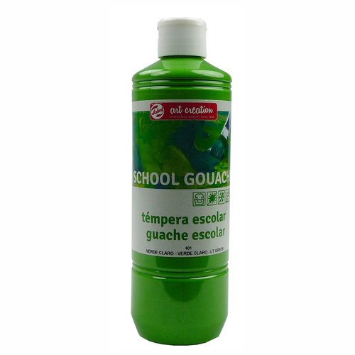 TALENS ART CREATION - TEMPERA GOUACHE 500 ml (bote) VERDE CLARO (Ref.4772601M)