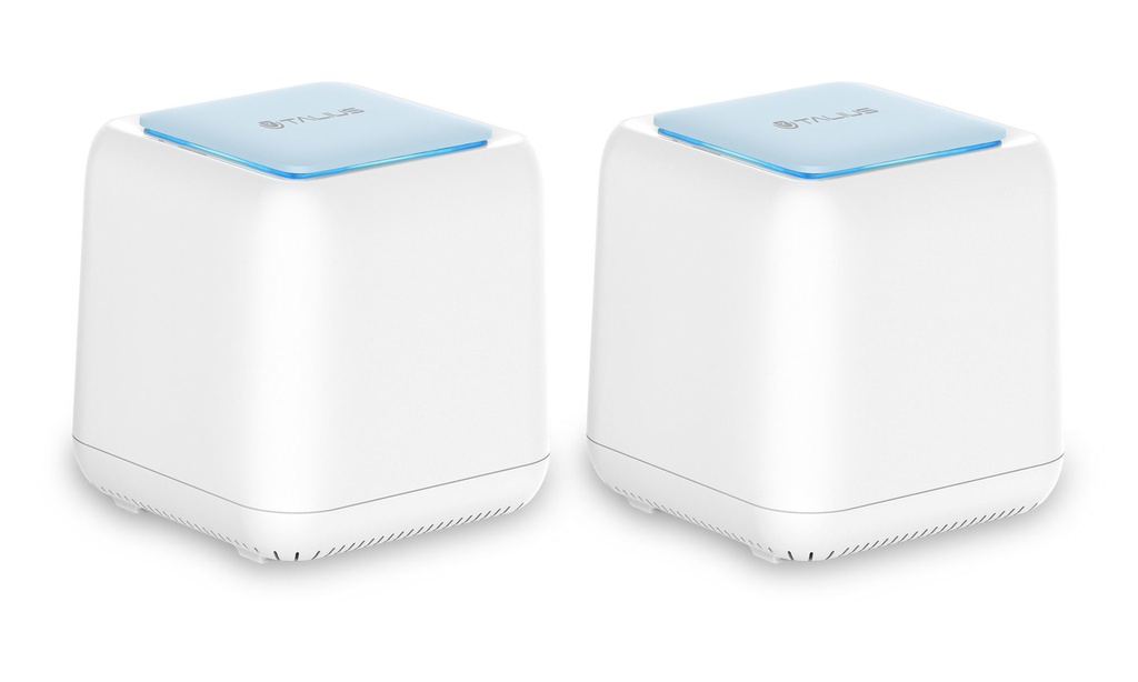 TALIUS - redes Mesh (Pack 2 dispositivos) Sistema Wi-Fi AC1200 GigaLAN (Ref.TAL-WMESH2)