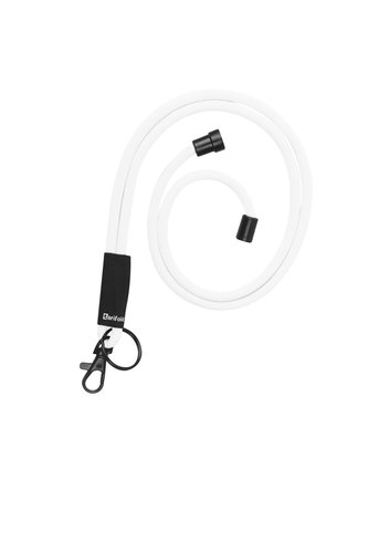 TARIFOLD - CORDON FUN PARA PORTANOMBRES BLANCO PAQUETE de 10 (Ref.200542)