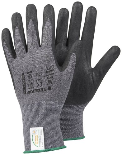 TEGERA - GUANTES NITRILO 873 FOAM NYLON NEGRO TALLA 9 (Ref.873 T-9)