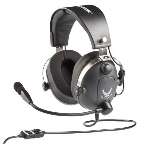 THRUSTMASTER - T.Flight U.S. Air Force Edition Auriculares Diadema Conector de 3,5 mm Negro (Ref.4060104)
