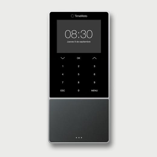 TIMEMOTO - Safescan sistema de fichaje Negro Contraseña, Tarjeta inteligente Corriente alterna TFT Ethernet (Ref.125-0635)