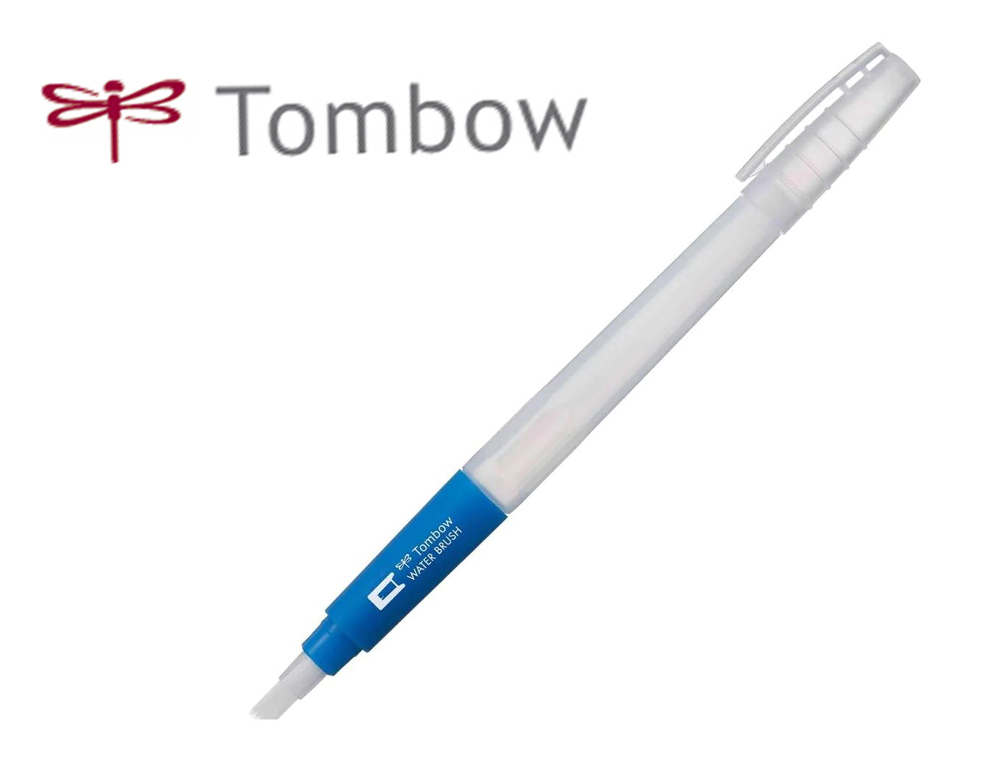 TOMBOW - PINCEL DE AGUA WATER BRUSH PUNTA FINA (Ref.WB-FN-1P)