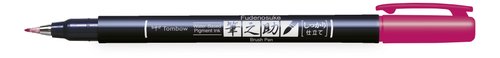 TOMBOW - ROTULADOR CALIGRAFIA FUDENOSUKE PUNTA DURA ROSA (Ref.WS-BH22)