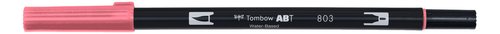 TOMBOW - ROTULADOR DOBLE PUNTA PINCEL ROSA PUNCH (Ref.ABT-803)