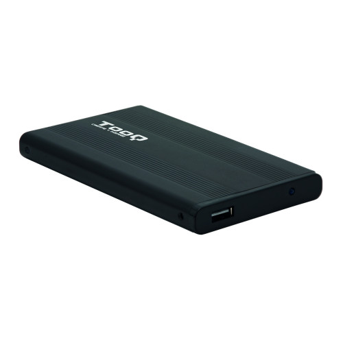 TOOQ - CAJA HDD 2.5" SATA A USB 2.0 NEGRA (Ref.TQE-2510B)
