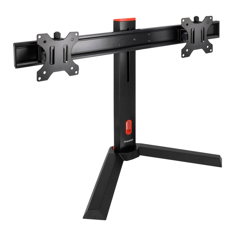 TOOQ - Soporte mesa 2 monitor gamm 17-27" (Ref.DB1402TN-B)
