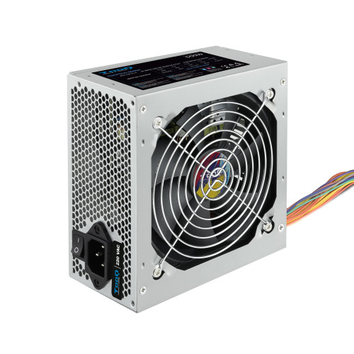 TOOQ - unidad de fuente de alimentación 500 W 20+4 pin ATX ATX Plata (Ref.TQAPOLO-500SP)