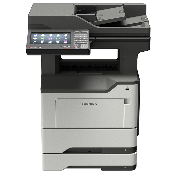 TOSHIBA - Multifuncion A4 laser monocromo de 47 ppm (Canon L.P.I. 5,25€ Incluido) (Ref.e-STUDIO478S)