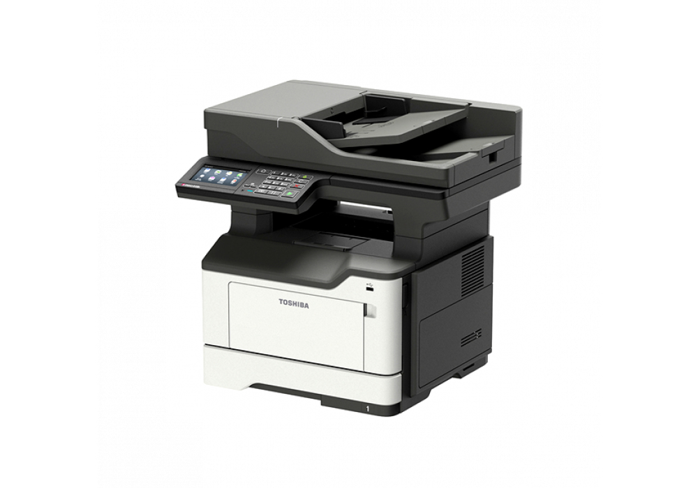 TOSHIBA - Multifunción láser monocromo A4 de 44 ppm 4 funciones de serie: Copiadora, Impresora, Fax y Escáner (Canon L.P.I. 5,25€ Incluido) (Ref.e-STUDIO448S)
