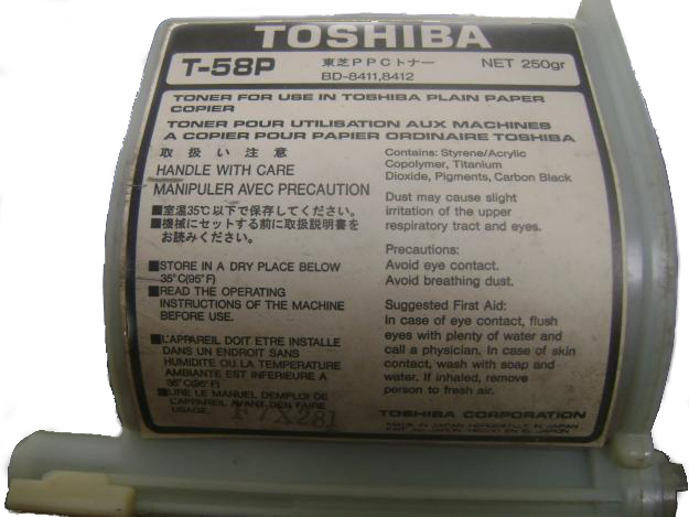 TOSHIBA - Toner 8411/8412 -250gr- (Ref.T-58P)