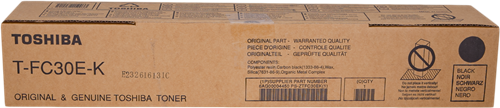 TOSHIBA - TONER NEGRO E-STUDIO 2050C, 2550C, 2051C, 2551C - T-FC30EK (Ref.6AJ00000093/205)