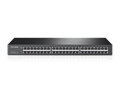 TP-LINK - No administrado Gigabit Ethernet (10/100/1000) 1U Negro (Ref.TL-SG1048)