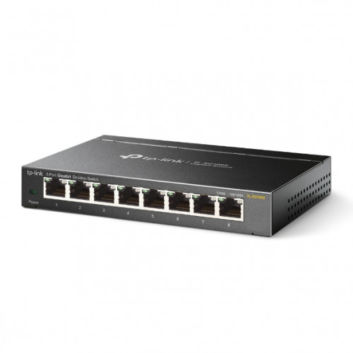 TP-LINK - No administrado L2 Gigabit Ethernet (10/100/1000) Negro (Ref.TL-SG108S)