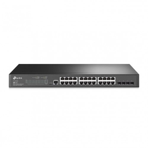 TP-LINK - switch Gestionado L2 Gigabit Ethernet (10/100/1000) 1U Negro (Ref.TL-SG3428)