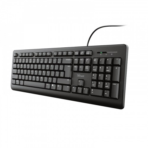 TRUST - TK-150 teclado USB QWERTY Español Negro (Ref.23982)
