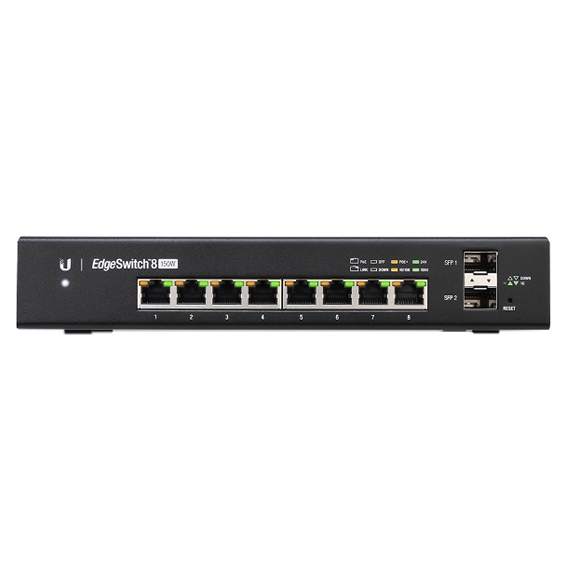 UBIQUITI - EdgeSwitch 8xGB 2xSFP (Ref.ES-8-150W)