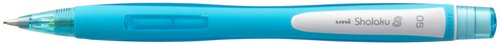 UNI-BALL - PORTAMINAS UNI SHALAKU 0,5MM AZUL CLARO CON GOMA (Ref.105221000)
