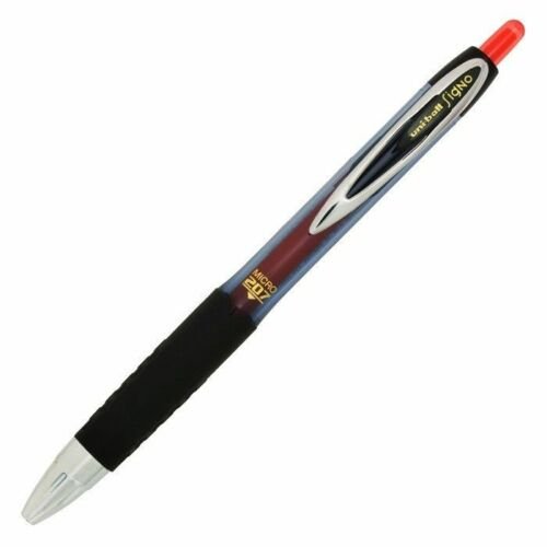 UNI-BALL - ROLLER GEL RT. SIGNO 207 MICRO 0,5 (UMN-207 MICRO) ROJO (Ref.772913000)