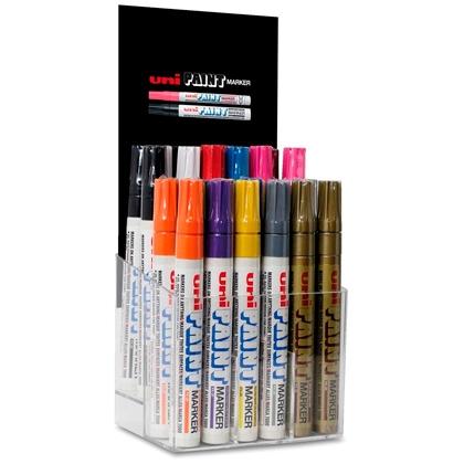 UNI-BALL - UNIBALL EXPOSITOR MARCADOR PERMANENTE PAINT MARKER PX-20/30P SURTIDO -30U- (Ref.182634275)
