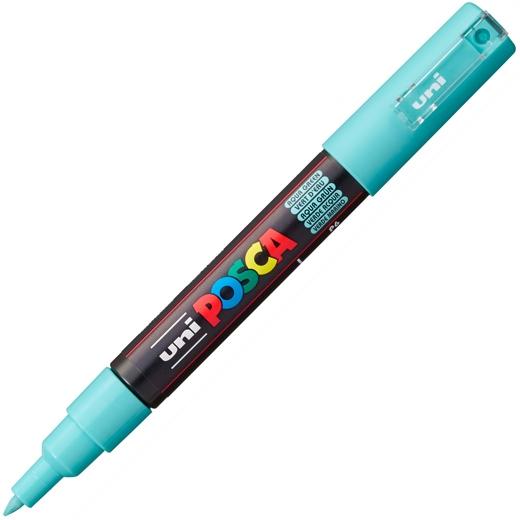 UNI-BALL - UNIBALL MARCADOR POSCA PC-1M NO PERMANENTE PUNTA EXTRAFINA 0.7MM VERDE MARINO (Ref.265074000)
