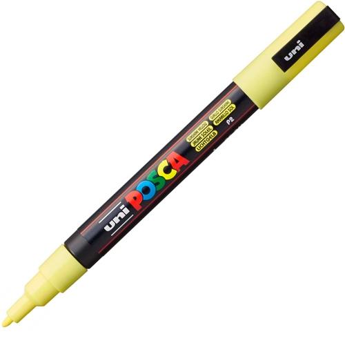 UNI-BALL - UNIBALL MARCADOR POSCA PC-3M PUNTA CÓNICA 0,9 - 1,3 MM AMARILLO SOL (Ref.263855000)