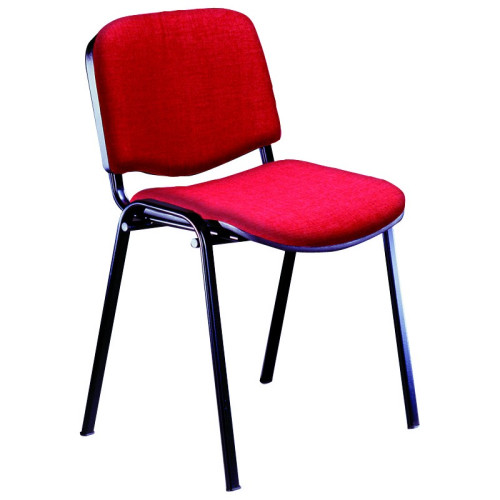 UNISIT - SILLA CONFIDENTE RODANO TAPIZADA ROJA (Ref.D5S/ER)