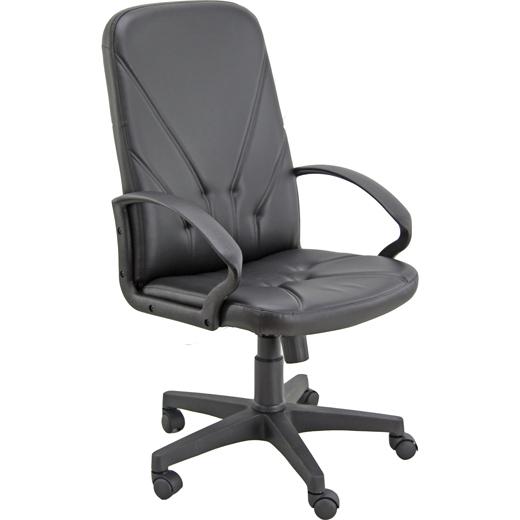 UNISIT - SILLÓN DIRECCIÓN SAONA CUERO NEGRO (Ref.DNP/KN)