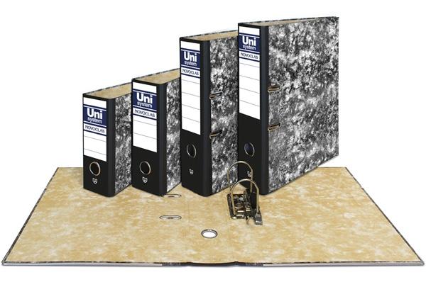 UNISYSTEM - NOVOCLAS ARCHIVADOR PALANCA 65MM A4 CARTÓN FORRADO NEGRO (Ref.93769)