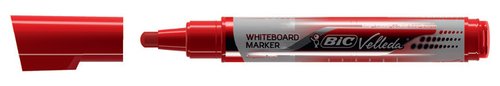 VELLEDA - MARCADOR PIZARRA BIC LIQUID INK TANK CONICO ROJO (Ref.902097)