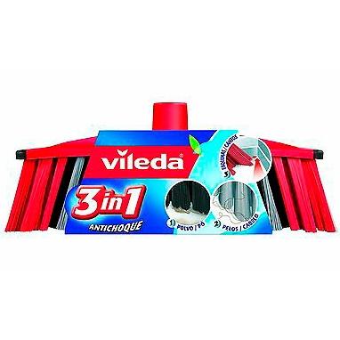 VILEDA - RECAMBIO CEPILLO MULTIUSOS 3 EN 1 SIN PALO (Ref.142157)
