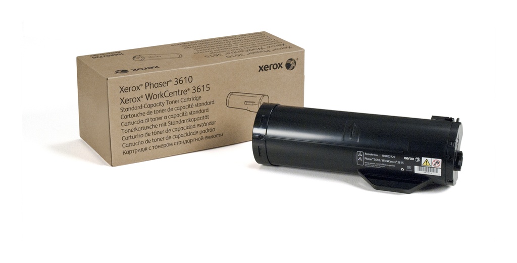 XEROX - CONSUMIBLE IMPRESORA LASER TONER NEGRO 3610 WC3615 (Ref.106R02720)