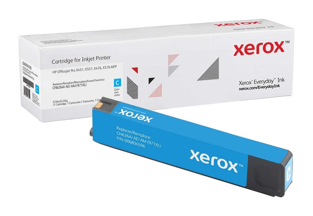 XEROX - Everyday Toner Cian Para HPCN626AE nº970XL (Ref.006R04596)